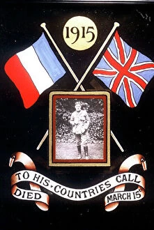 Regiments Collection: To His Countries Call - Lieutenant Eric Ball