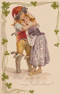 Images Dated 15th November 2019: Country folk. Young romance