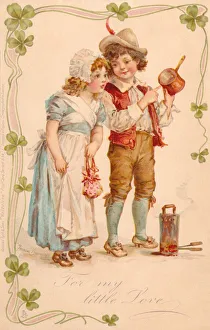 Images Dated 15th November 2019: Country folk. Young tinker