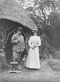 Roofed Prints: Country Gent & Lady