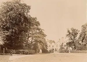 Clubhouse Prints: Country house in Hale, Cheshire - it became the Hale Golf Clubhouse around the 1900s