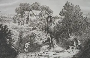 Country scene by Reverend Baden Powell