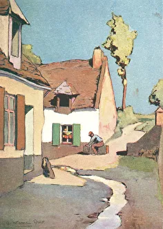 Shutters Prints: Country Village