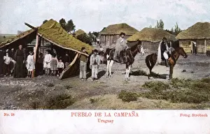 Uruguayan Prints: A Country Village in Uruguay