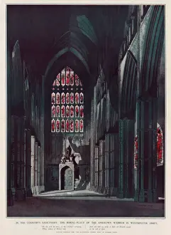 Solemn Prints: In the Countrys sanctuary: the burial place of the Unknown Warrior in Westminster Abbey