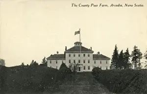 Arcadia Prints: County Poor Farm, Arcadia, Nova Scotia, Canada