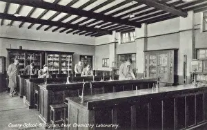 Stools Prints: County School, Gillingham, Kent