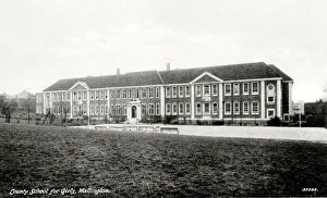 Keene Prints: County School for Girls, Woodcote Road, Wallington, Surrey