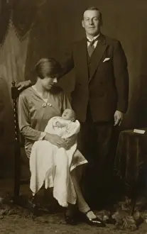 A couple with their baby