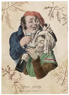 Couple Boozing 1823