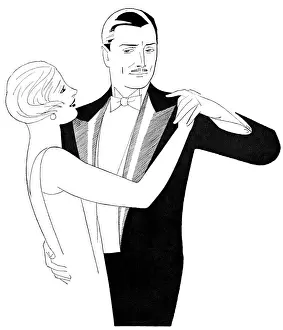 Couple dancing