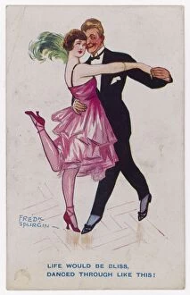 C1920 Collection: Couple Dancing C. 1920