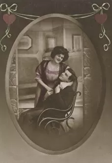 Images Dated 28th March 2012: Couple embracing