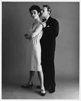 COUPLE IN FORMAL DRESS