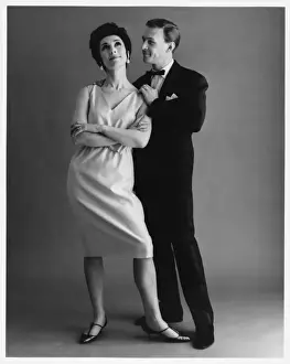 Couple in Formal Dress