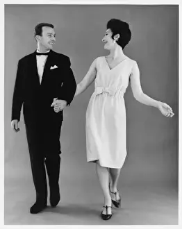Couple in Formal Dress
