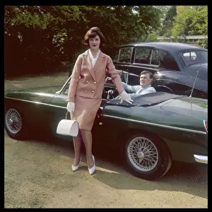 Matching Prints: Couple & Mgb 1960S