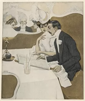 Browse Collection: Couple in Restaurant 08