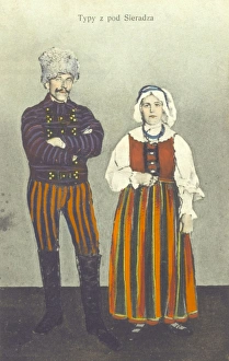 A couple from Sieradz, Poland