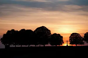 Courcelette Cemetery - Somme Battlefield
