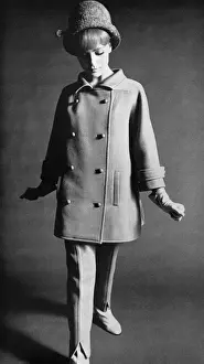 Stitched Prints: Courreges fashion, 1964