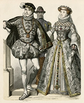 Court Dress C16Th Court Dress C16Th