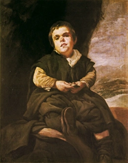 Silva Gallery: The Court Dwarf, Don Franciso Lezcano