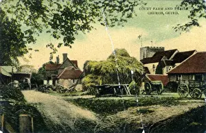 Sevenoaks Prints: Court Farm, Oxted, Surrey