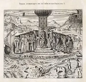 Vines Prints: COURT OF FRANCOIS I