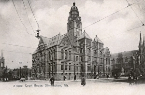 Alabama Collection: Court House, Birmingham, Alabama, USA