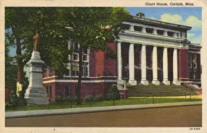 Courthouse Prints: The Court House, Corinth, Missouri, USA
