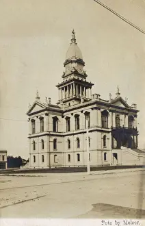 Humboldt Prints: Court House, Eureka, Humboldt County, California, USA