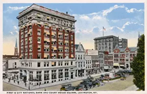 Kentucky Prints: Court House Square, Lexington, Kentucky, USA