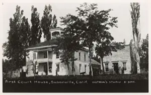Lassen Prints: Court House, Susanville, Lassen County, California, USA