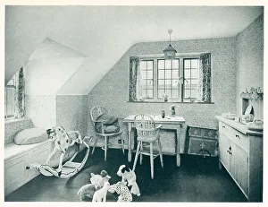 Scott Prints: Court Lodge, Westerham, Nursery