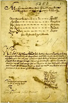 Court Martial document