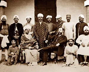 Officials Prints: Court officials, India