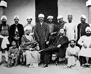 Officials Prints: Court Officials, India - Victorian period