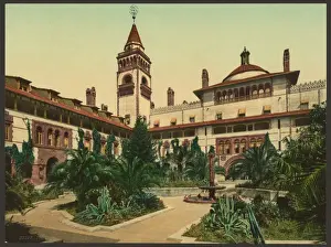 Ponce Prints: The court in the Ponce De Leon