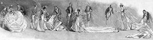 Graceful Gallery: Court presentation, the convolutions of the train