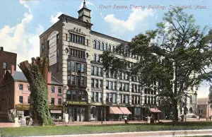 Springfield Prints: Court Square Theatre, Springfield, Massachusetts, USA