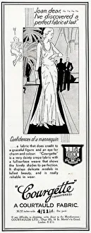 Perfect Prints: Courtaulds Courgette Advertisement
