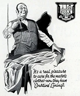 Courtauld's Courtine Advertisement