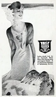 Courtaulds Fabrics Advertisement