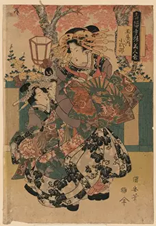 The courtesan Koshikibu of Tama-ya