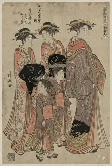 The courtesan Maisumi of Daimonji-ya