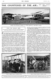 Airmen Gallery: The courtesies of the air, WW1