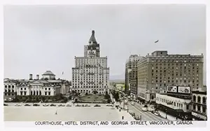 Courthouse Prints: Courthouse, Hotel District, Georgia St, Vancouver, Canada