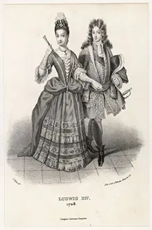 1708 Prints: COURTIERS, 1708