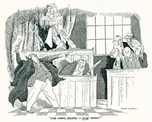 Courtroom Prints: Courtroom Scene